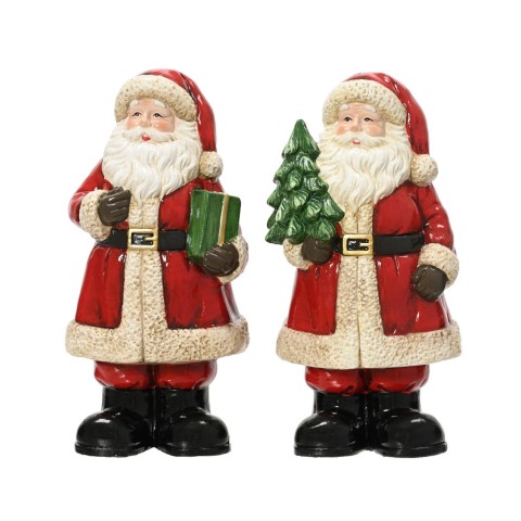 BABBO NATALE RESINA LUCIDO H.29.5
